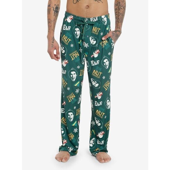 Elf Son Of A Nutcracker Buddy Pajama Pants (Sz 1X) - Picture 1 of 6